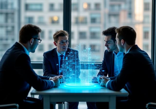 KI-Beratung Beratungsszenario in modernem Büro